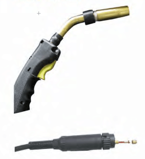 Bernard 200A CO2 mig welding torch and consumables 