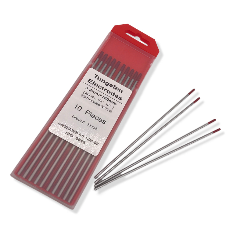 WT20 Tungsten electrode rods length 150mm 175mm for tig welding torch